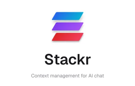 Stackr — context management for AI chat